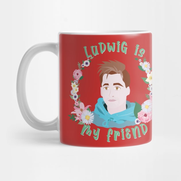 Ludwig is my friend by Karlie Designs